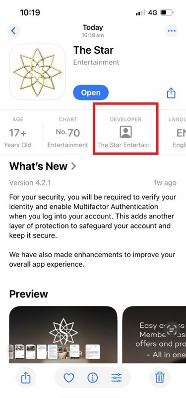 Star Developer App Known Scams | The Star